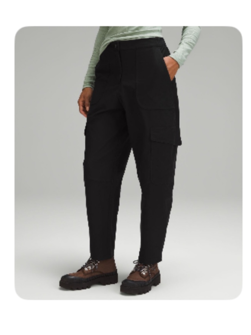 lululemon light utilitech cargo HR pant